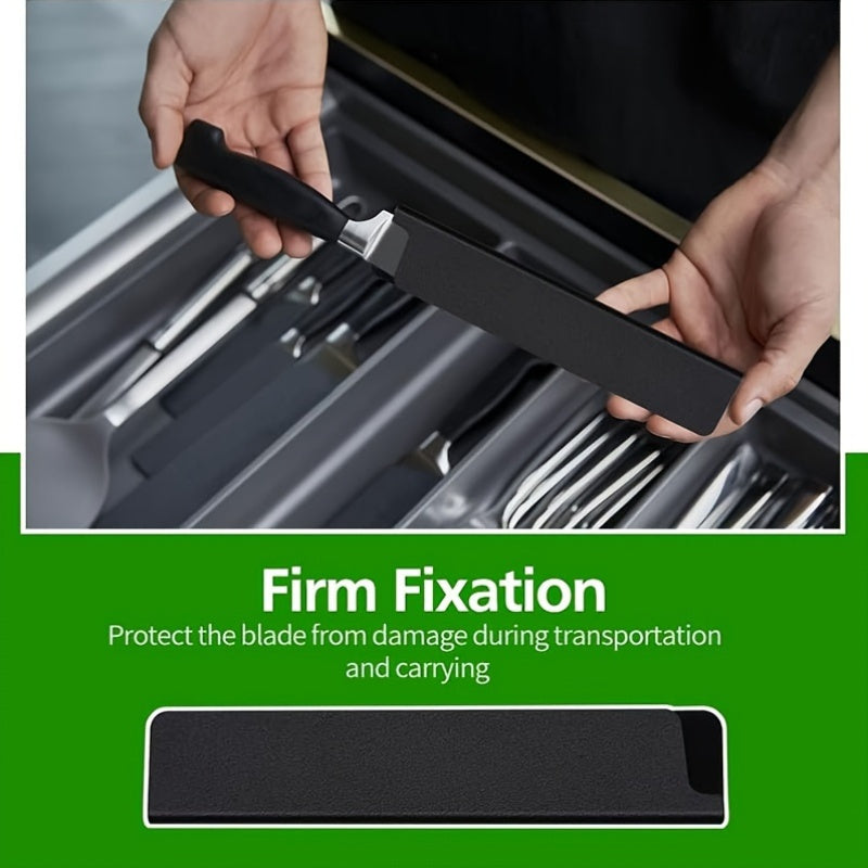 Knife Protector Covers Set, Waterproof, Non-BPA, Felt Lined, Universal Edge Guards