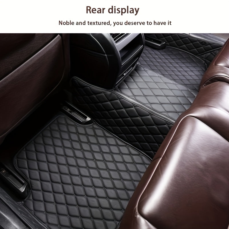 Universal sun’iy charmli avtomobil pol matolari erkaklar va ayollar uchun, tozalash oson