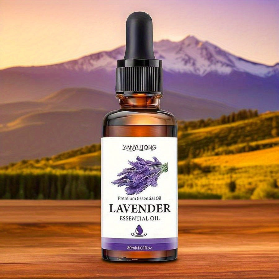 Lavender Essential Oil Natural Moisturizing for Hair Skin Aromatherapy Massage Diffuser