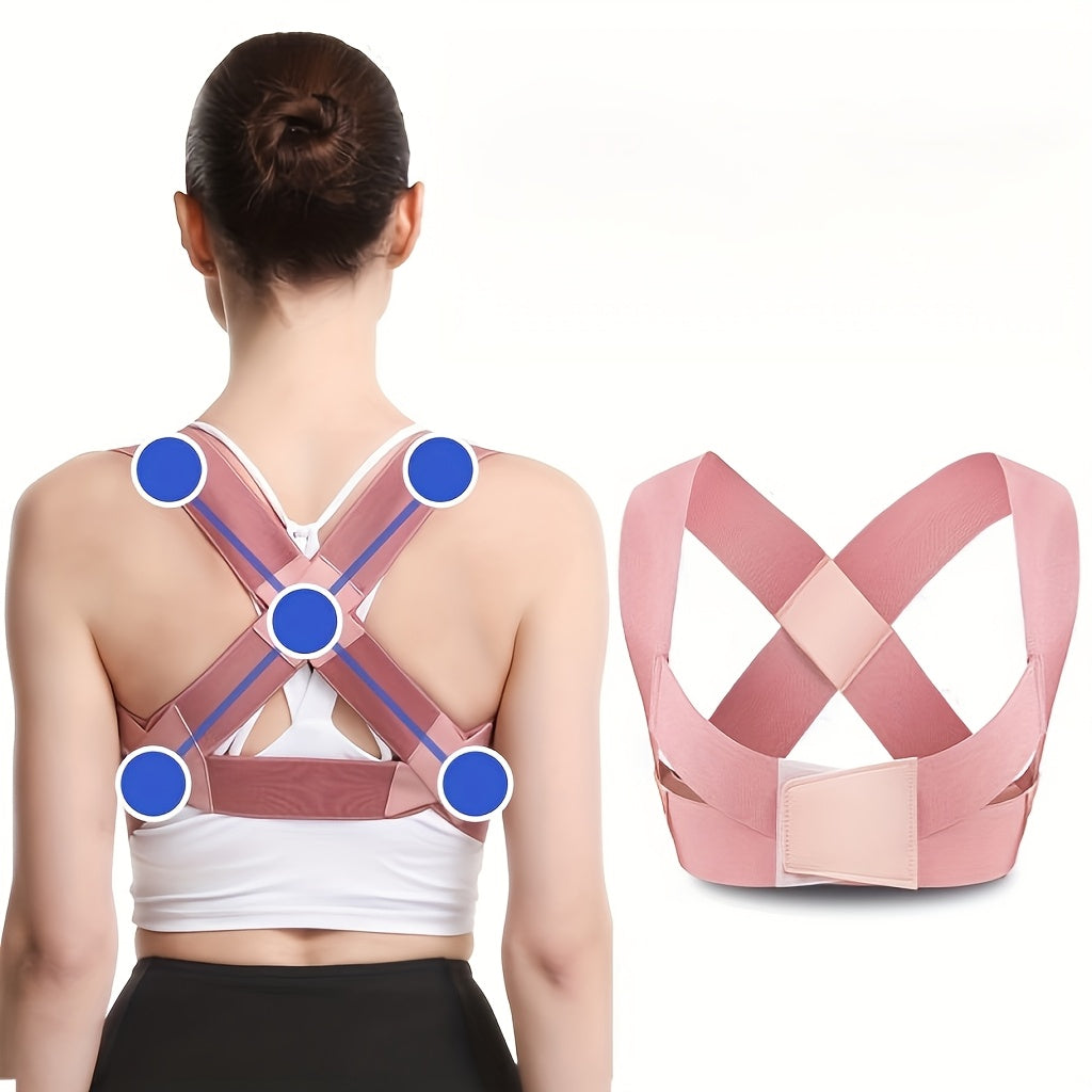 Invisible Posture Corrector Belt for Women Adjustable Spine Alignment Humpback Support