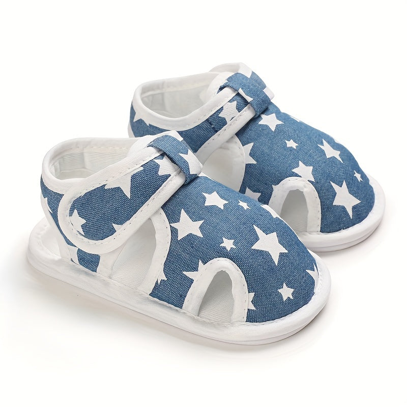 Kichkina qiz va o'g'il uchun multfilmli qum to'shaklari, yumshoq, yengil, bahor va yoz uchun bolalar poyabzali