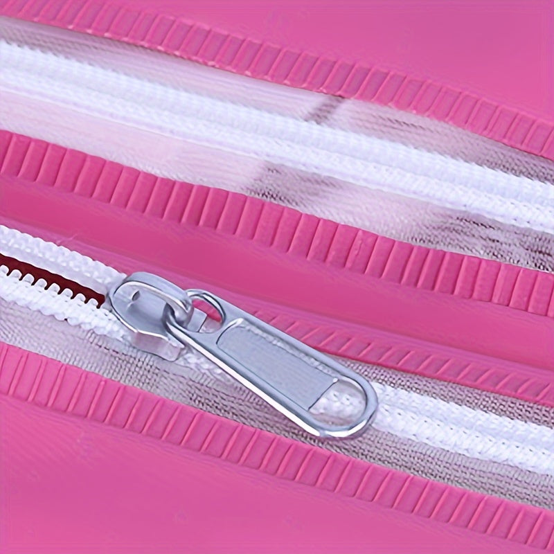 Waterproof EVA Travel Bag with Wet Dry Separation and Dual Zippers Black