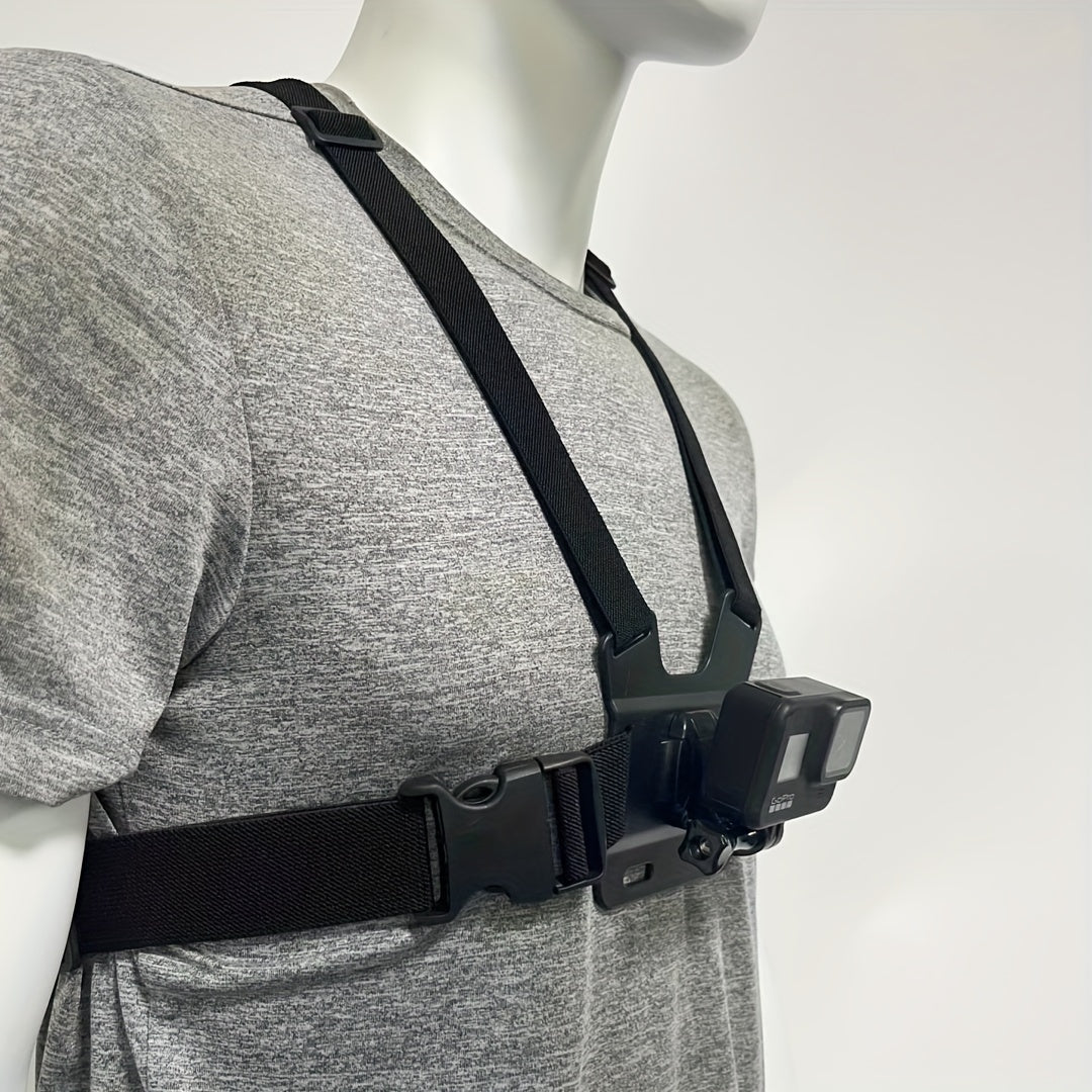 360° Rotating Action Camera Mount for Outdoor Adventures Compatible with Electric Scooters Mountain Bikes Motorcycles