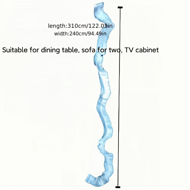 Водонепроницаемые прозрачные пластиковые чехлы различных размеров (3,1 м, 4,7 м, 3,89 м) для защиты мебели и бытовой техники дома или на улице.