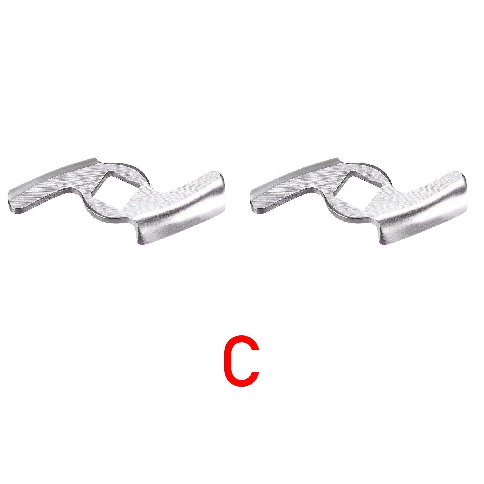 Stainless Steel Meat Grinder Blades 2-pack for Manual Food Chopper