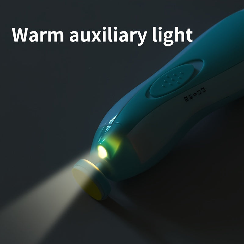 Baby Nail Trimmer with LED Light and Safety Clippers 6-in-1 Grooming Kit for Newborns and Toddlers