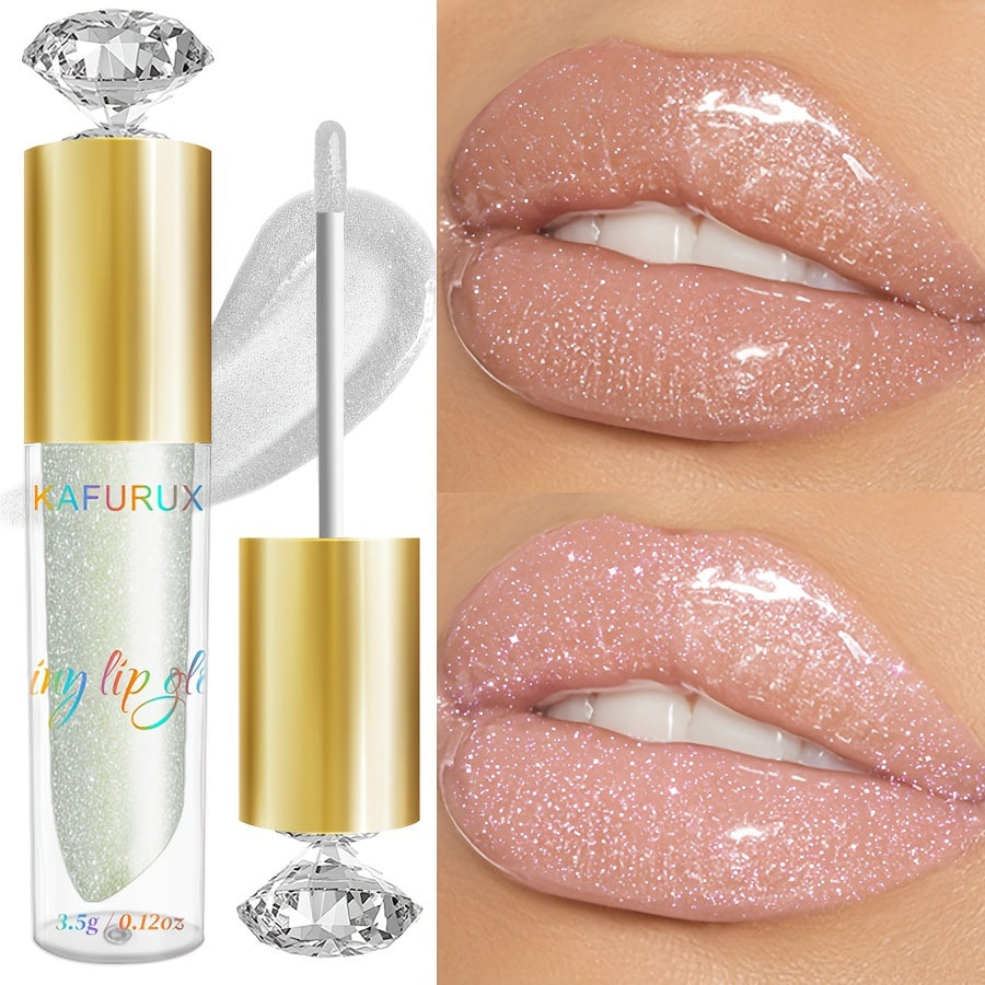 Женский водонепроницаемый гель для губ с перламутровым блеском, не липкий, яркие цвета