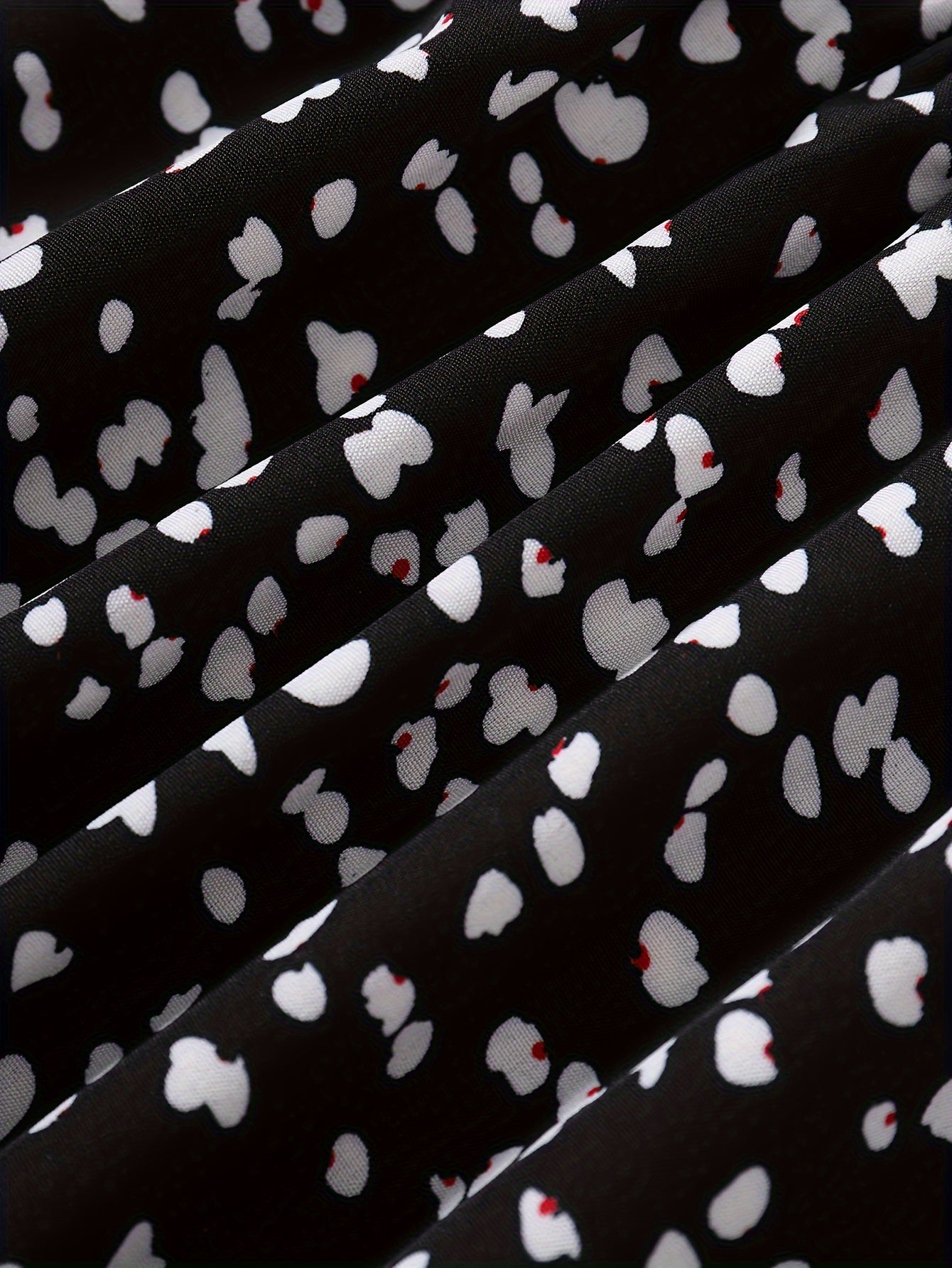 Ayollar uchun zamonaviy ikki qismli kiyim: uzun qo'l bodysuit va polyester aralashmasidan tayyorlangan gullar bilan bezatilgan yubka, kvadrat bo'yin, mashinada yuvish mumkin - bahor/yaz uchun ideal.