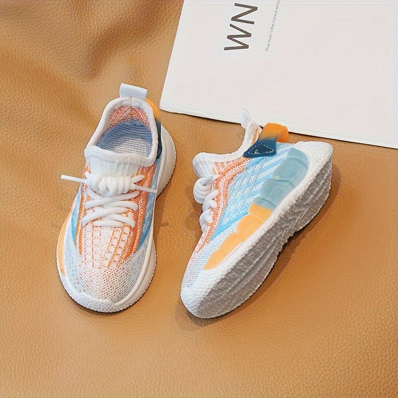 Мужские детские дышащие беговые кроссовки для активного отдыха, нескользящая подошва