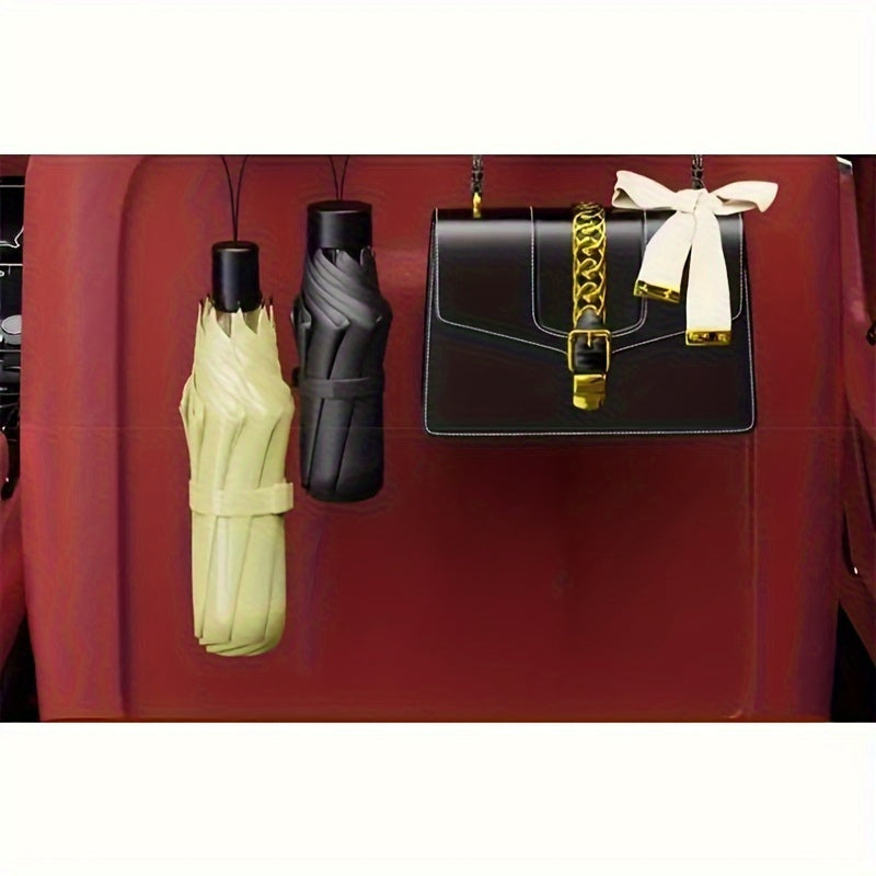 Multi-Function Car Organizer with Hook Cup Holder Storage Box Durable PP