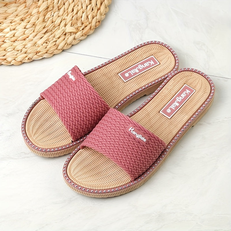 Women's Slip-On Sandals Summer Casual Outdoor Beach Anti-Slip
