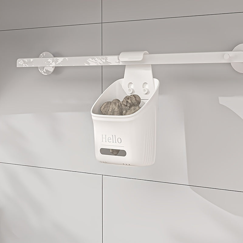 Multi-Purpose Plastic Storage Basket for Kitchen Bathroom and Home Use