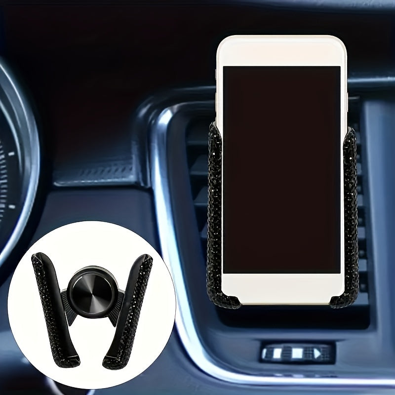 Universal Waterproof Car Phone Holder ABS Wall Mount V-Grip for Navigation