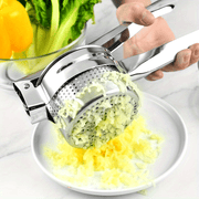 Stainless Steel Potato Masher Ricer Commercial Grade Food Press