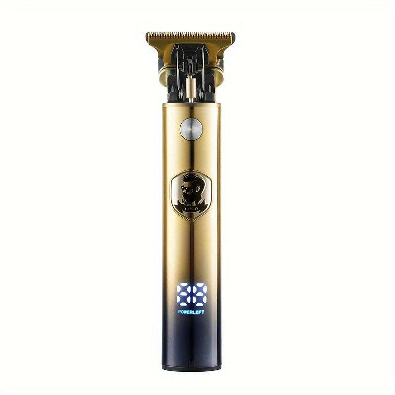 Мужской перезаряжаемый набор для стрижки волос с триммером для бороды и инструментами для стрижки волос