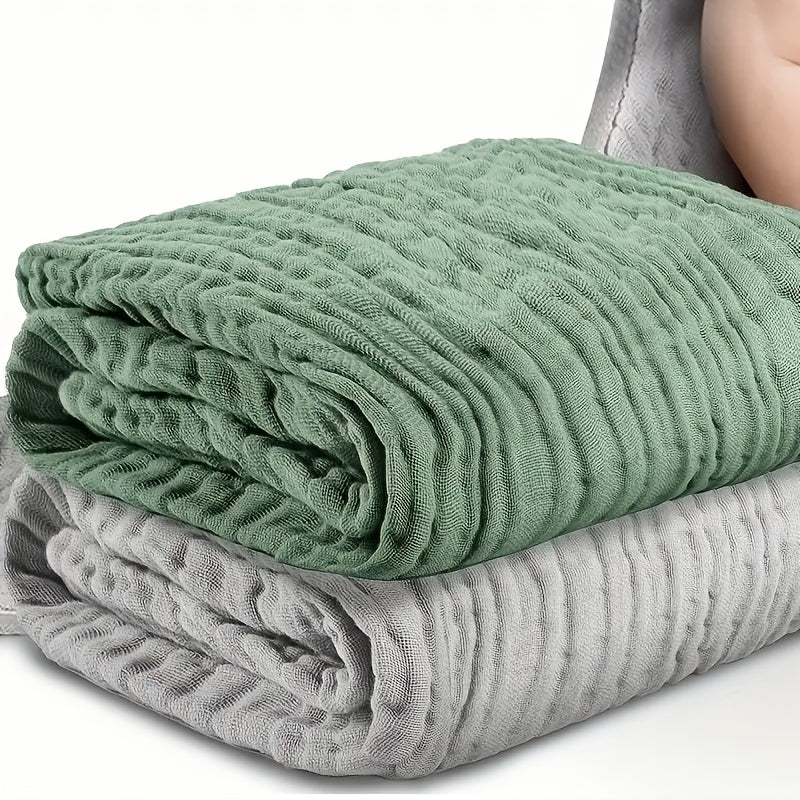 Two Pieces Baby Hooded Towel Monkey Themed Soft Absorbent 81cm for Newborns