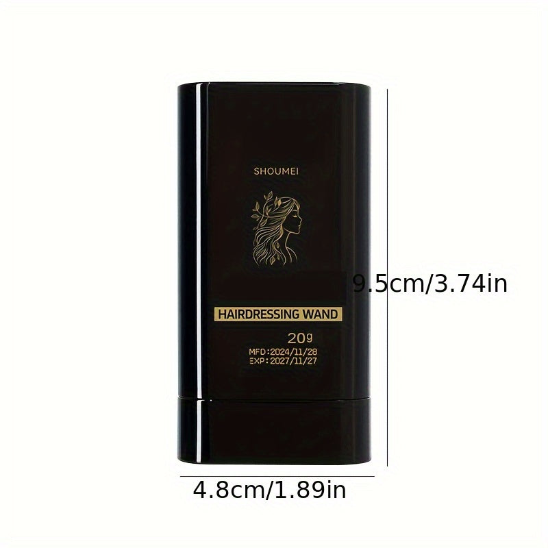 Barra de tinte para cabello portátil para cobertura rápida de canas, duradera y de fácil aplicación