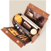 Moda ayollar uchun to'plam sumkasi, sozlanadigan yelka tasmasi, bir nechta bo'limlar va katta sig'imga ega, shu jumladan makiyaj sumkasi.