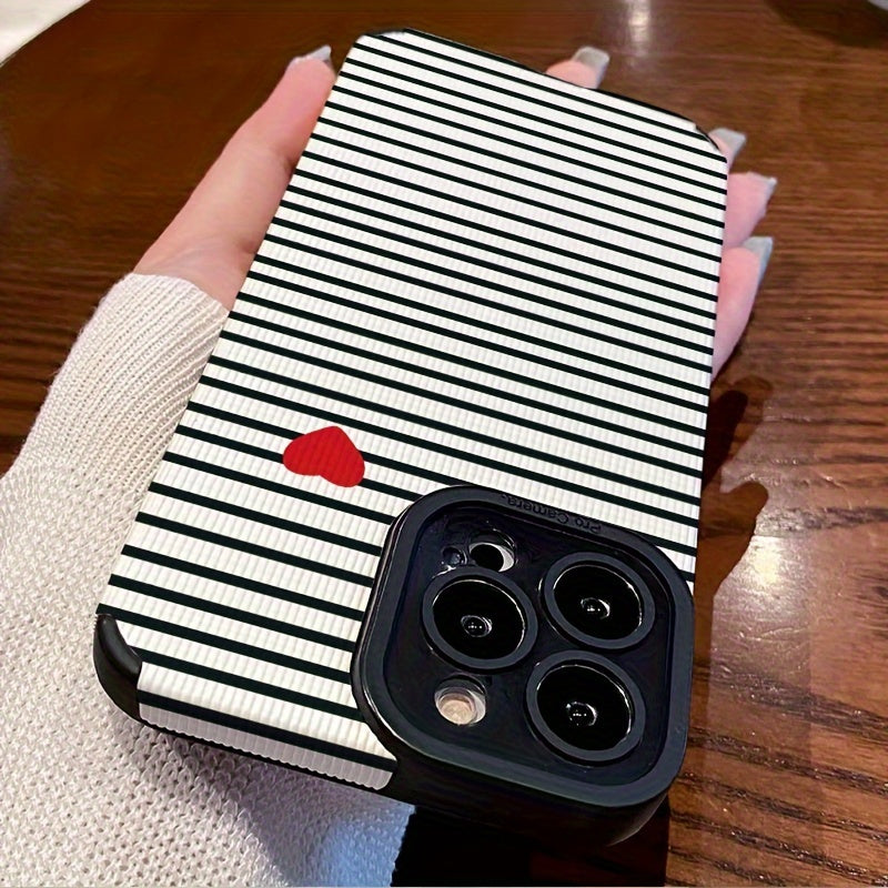 Faux Leather Phone Case for iPhone 15 14 13 12 11 X XS with Dirt-Resistant Design