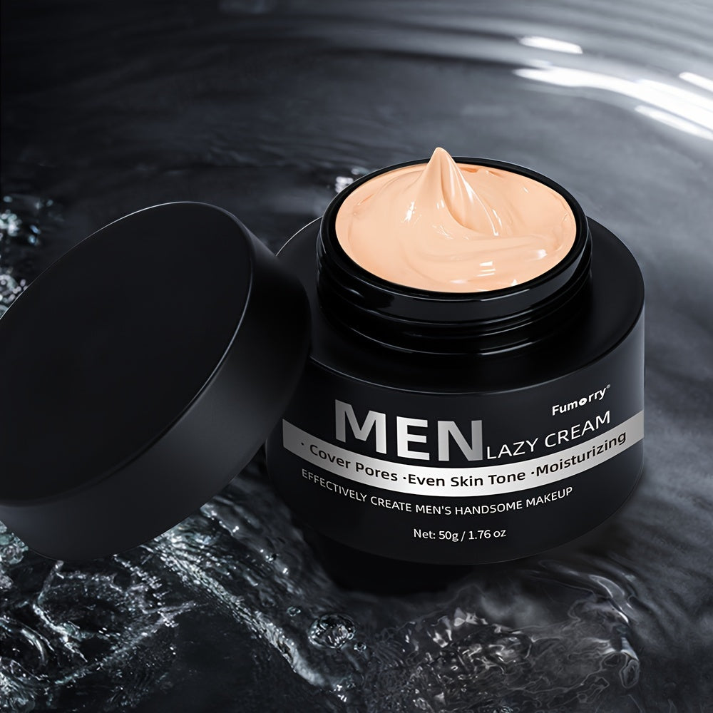 Men's Full Coverage Concealer Nude Look Waterproof Long-Lasting Hypoallergenic for Uneven Skin