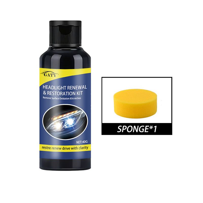 Universal Car Headlight Restoration Paste for Scratch Removal and Luster Restoration