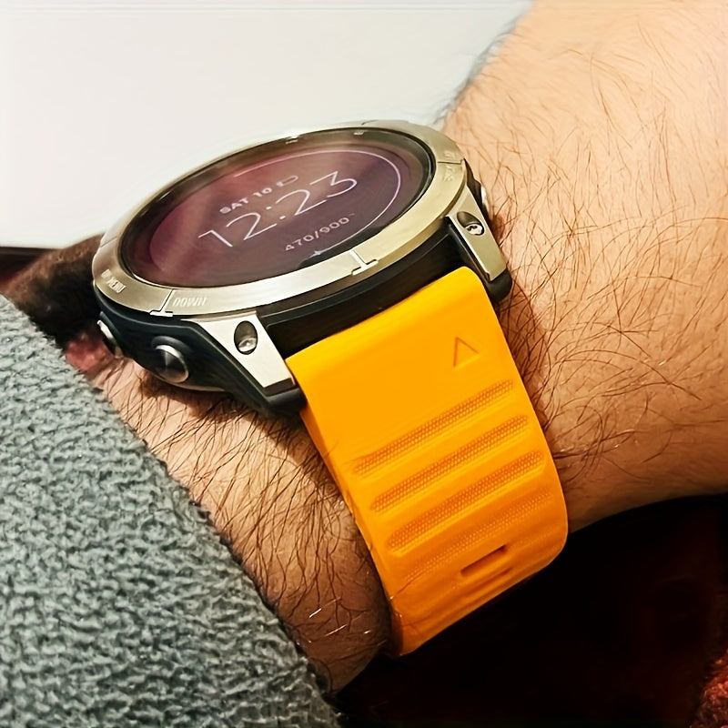 Silicone Watch Bands for Garmin Fenix 6X 6 6S Pro 7X 7 5X 5S Plus Epix Gen 2