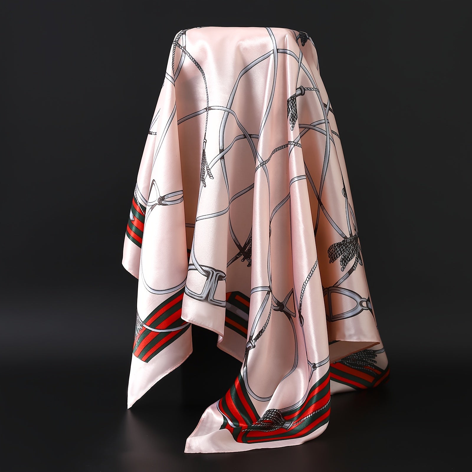 Women's Polyester Square Scarf 90x90cm Fashion Print All-Season Decorative Accessory
