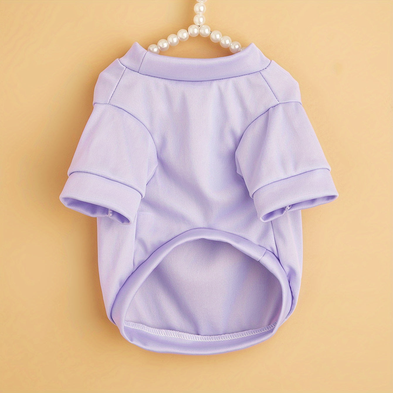 Pet T-Shirt Quick Dry Summer Dog Tee Casual Knit Polyester Small Medium Toy