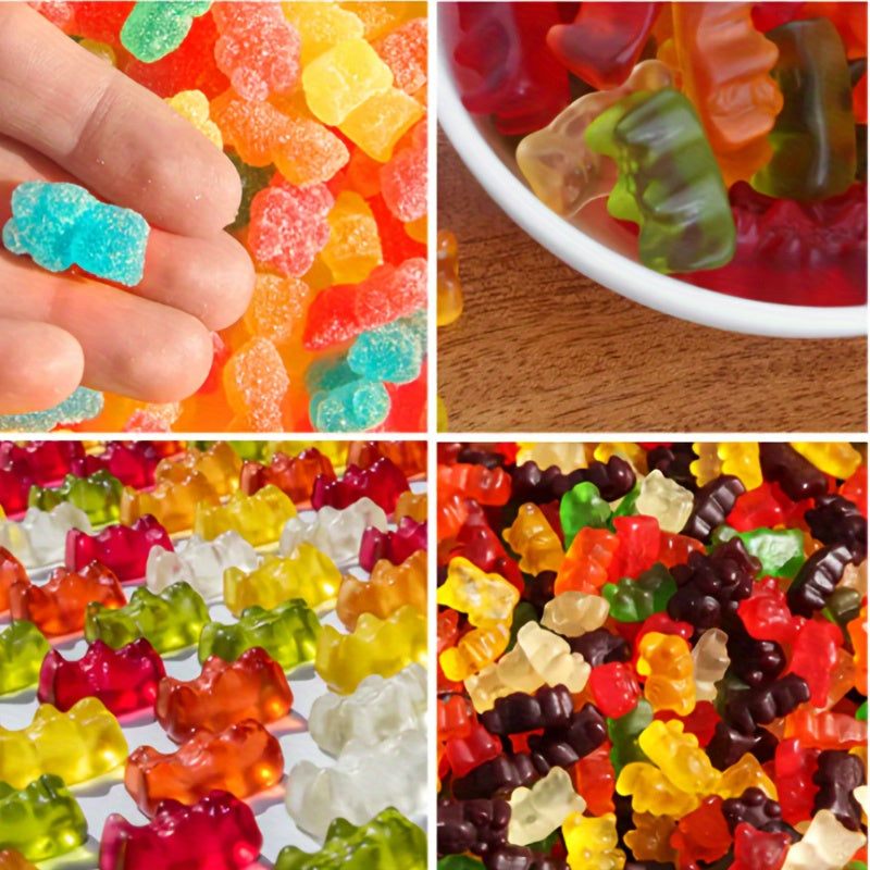 Silicone Mold Set 50 Cavities for Candy Gummy Bears and Chocolate Baking