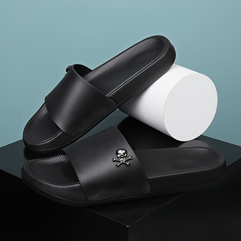 Zapatillas abiertas para hombre con suela de EVA transpirable, antideslizantes, casuales para interior y exterior