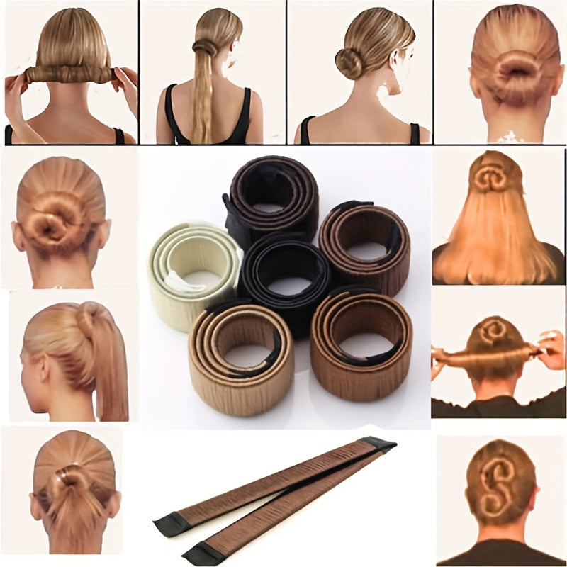 Women's Hair Bun Maker DIY Donut Tool Hair Accessories for Updos