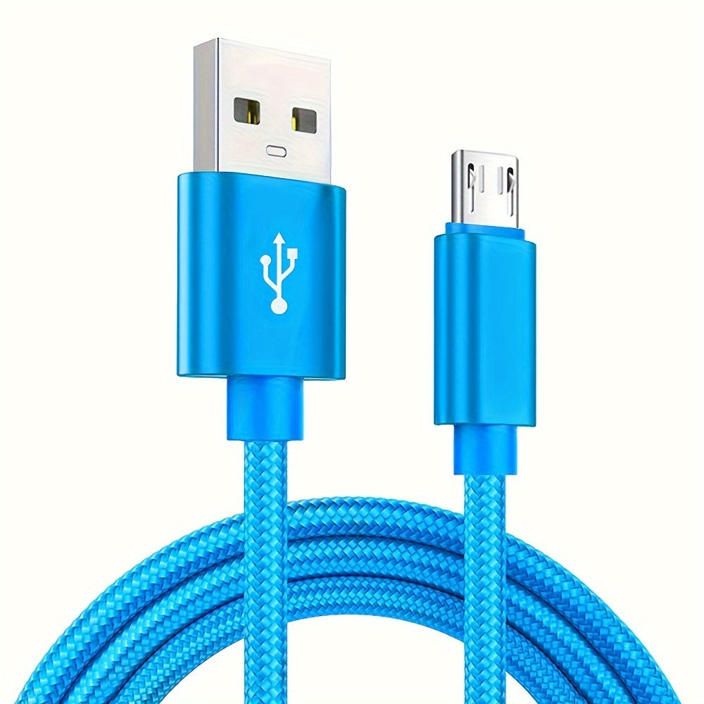 Nylon Braided Micro USB Cable for Fast Charging Android Phones