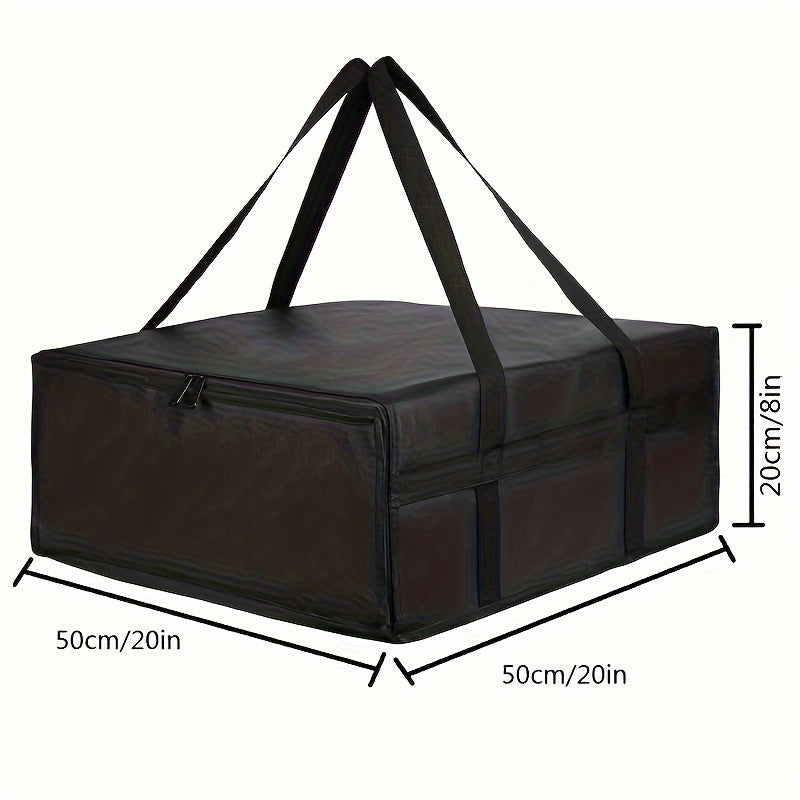 Insulated Pizza Delivery Bag, Sturdy Eco-Friendly Lunch Carrier for Work and School