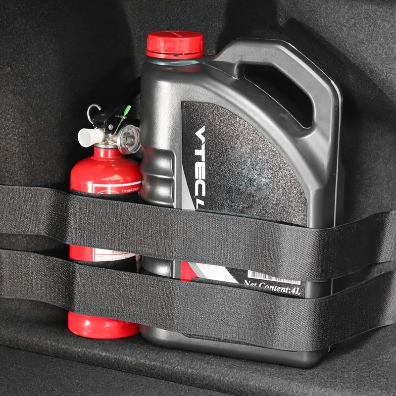 Car Trunk Tie Strap Organizer Storage Magic Tape Fixer for Most Cars