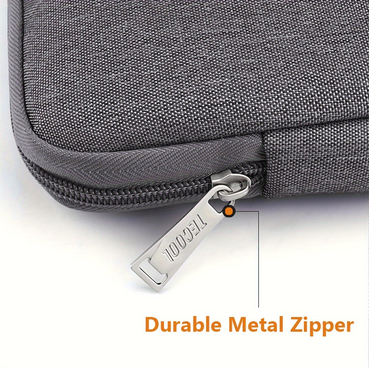 Laptop Sleeve Bag for 13-16 Inch MacBooks Waterproof Shock-Resistant Dark Gray