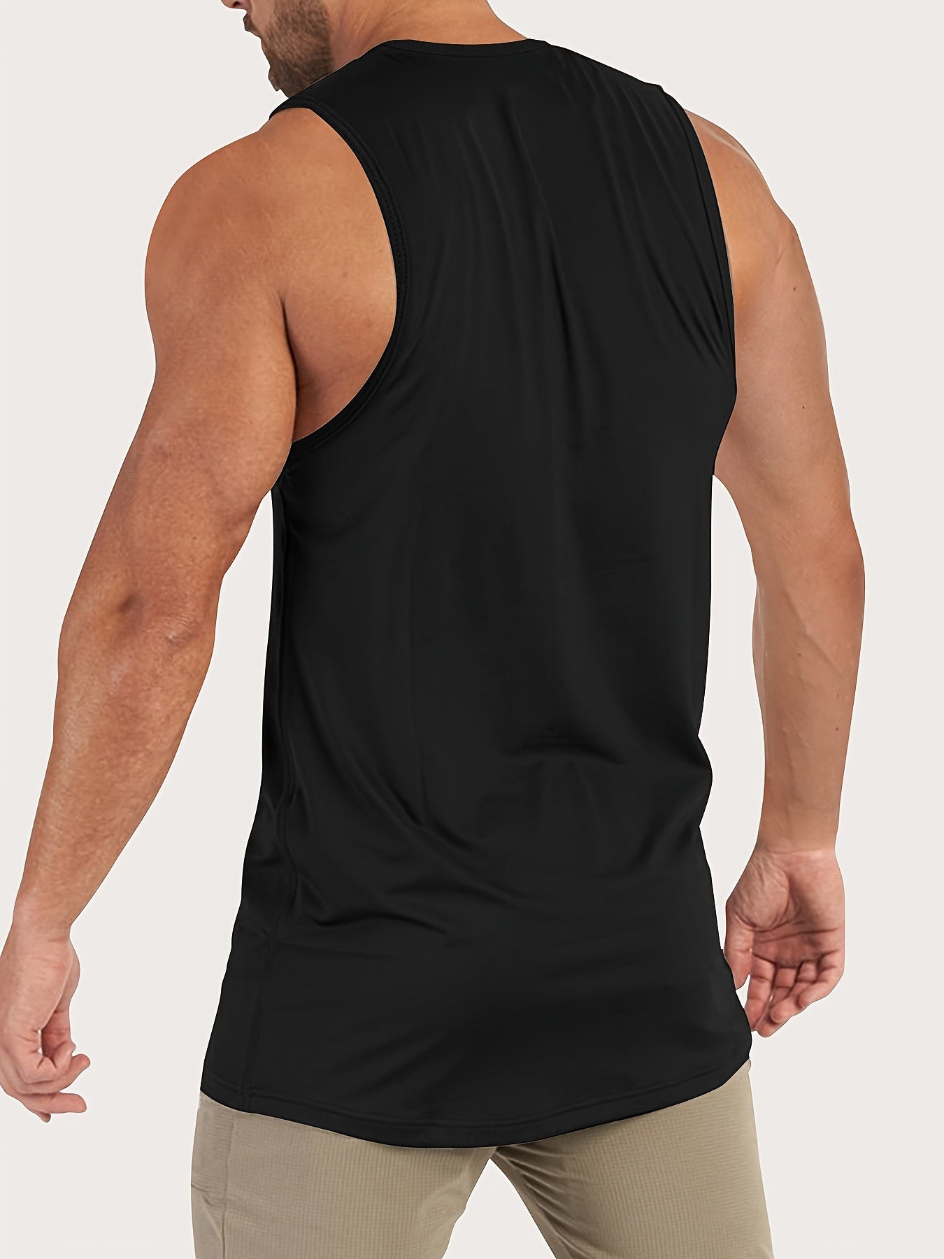 Sport fitness uchun 5 ta mustahkam plus size tank top, tez quriydigan va nafas oladigan.