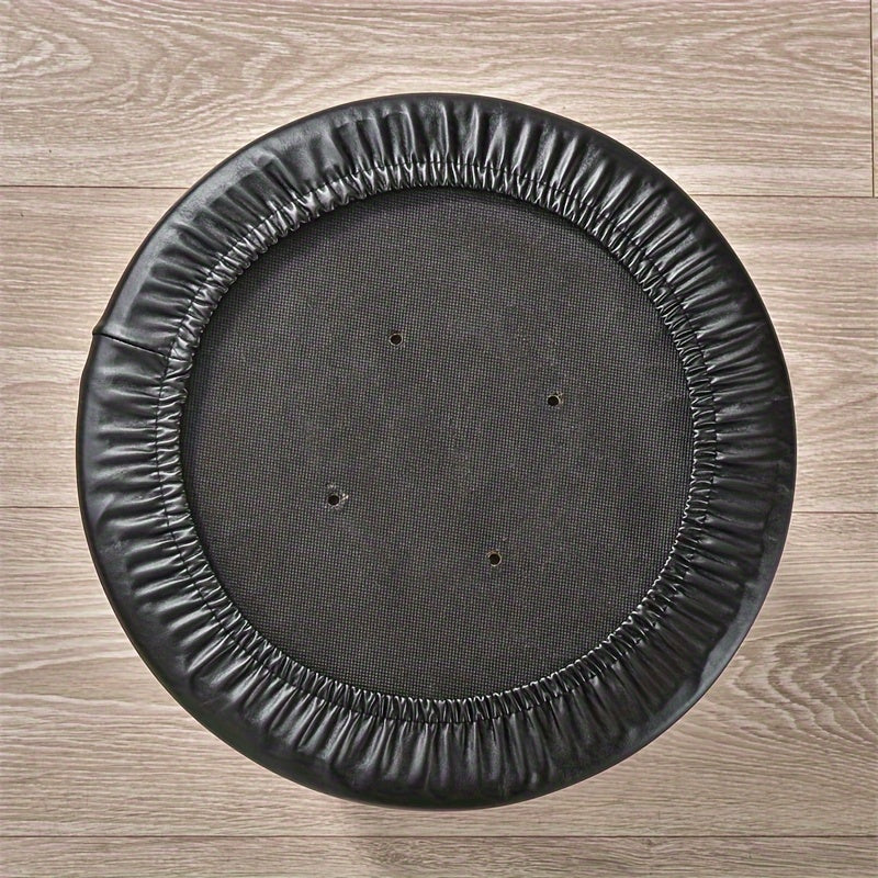 Водонепроницаемый чехол для табурета из искусственной кожи черного, красного и коричневого цветов. Эластичная посадка для различных условий. Машинная стирка.