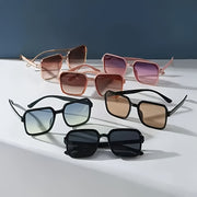 6-Pack Женские Модные Квадратные Очки с Готовыми к Серфингу ПК Линзами