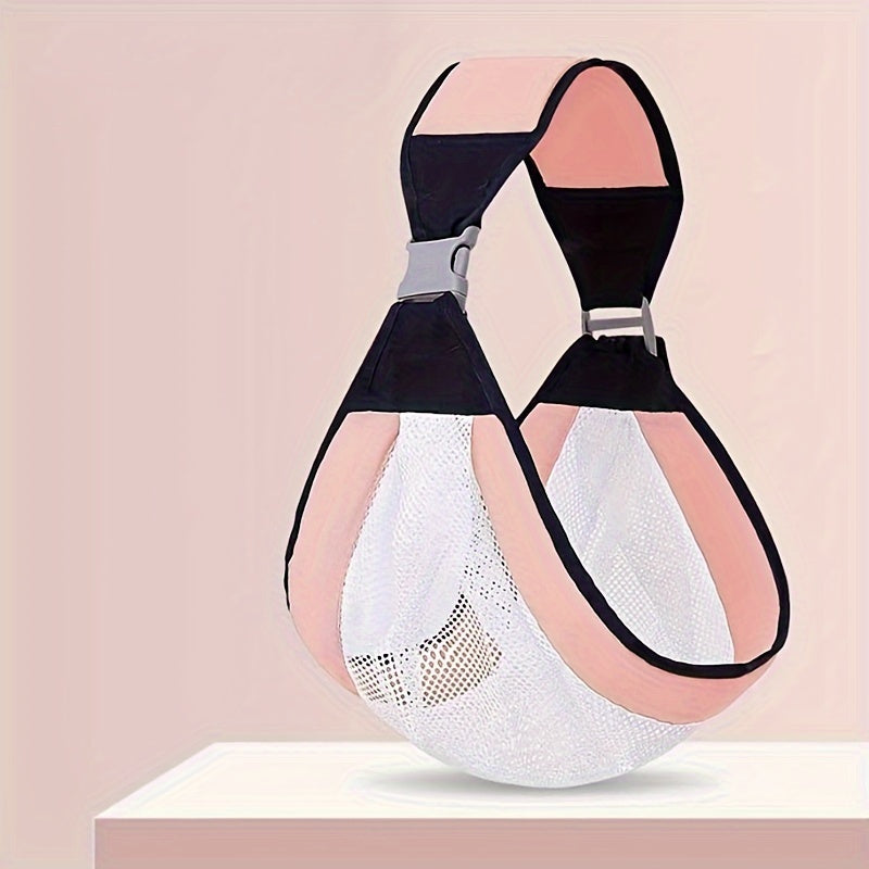 Baby Carrier for Newborns and Toddlers Lightweight Airy Fabric Adjustable Fit