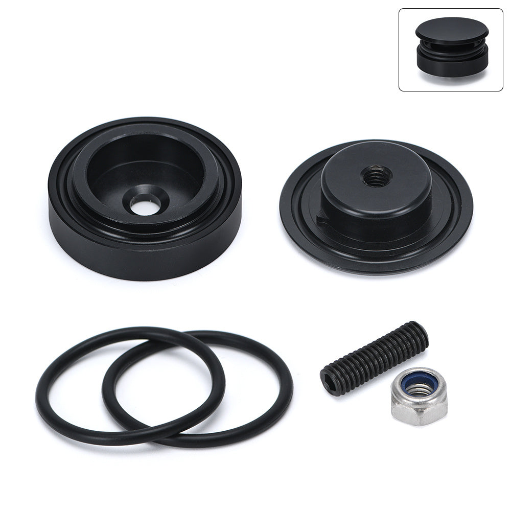 Avtomobil orqa shisha yuvish moslamasini olib tashlash to'plami, alyuminiy plomba qopqog'i, universal avtomobil aksessuarlari