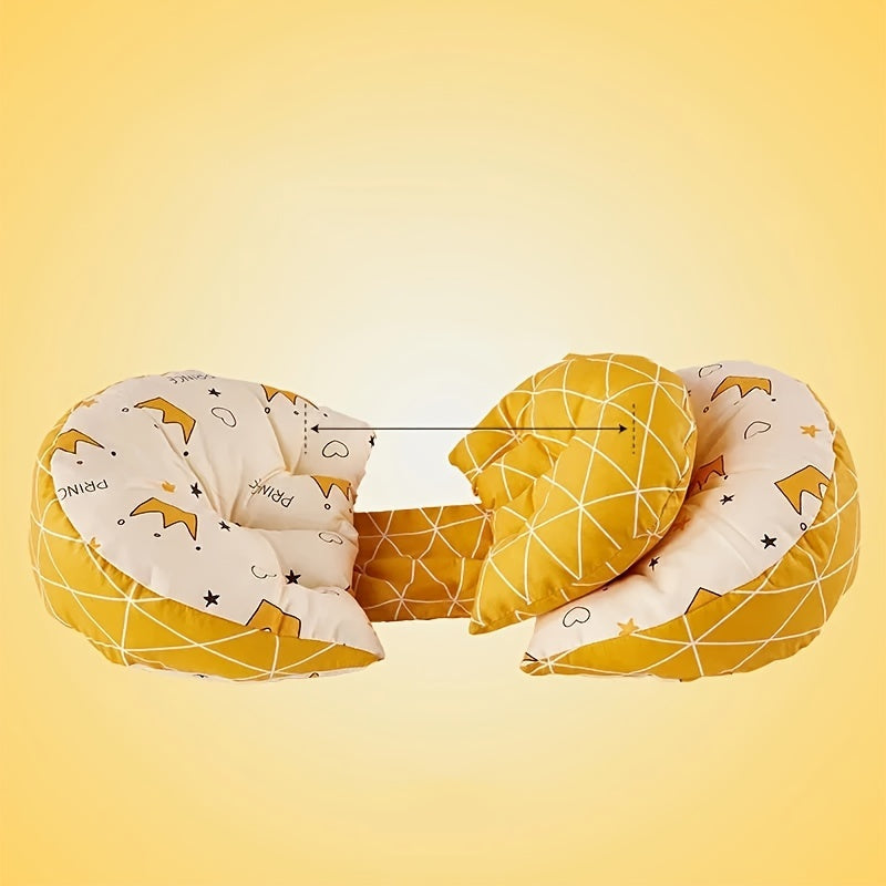 Yumshoq paxta homiladorlik yostiqchasi, butun tana qo'llab-quvvatlash uchun sozlanadigan U-shakl dizayni - yuvilishi mumkin, bel va qorin qo'llab-quvvatlash uchun uyquda - 14 yosh va undan katta kattalar uchun mos