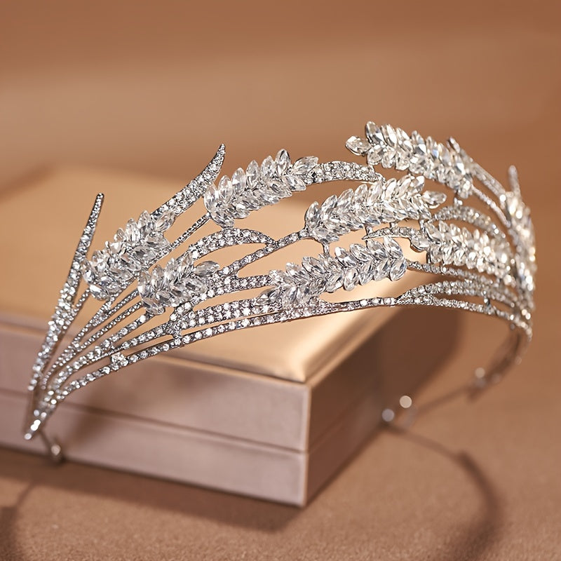 Qizlar uchun soch taqinchoqlari, taxtalar, bug'doy uchi, zamonaviy to'y aksessuari