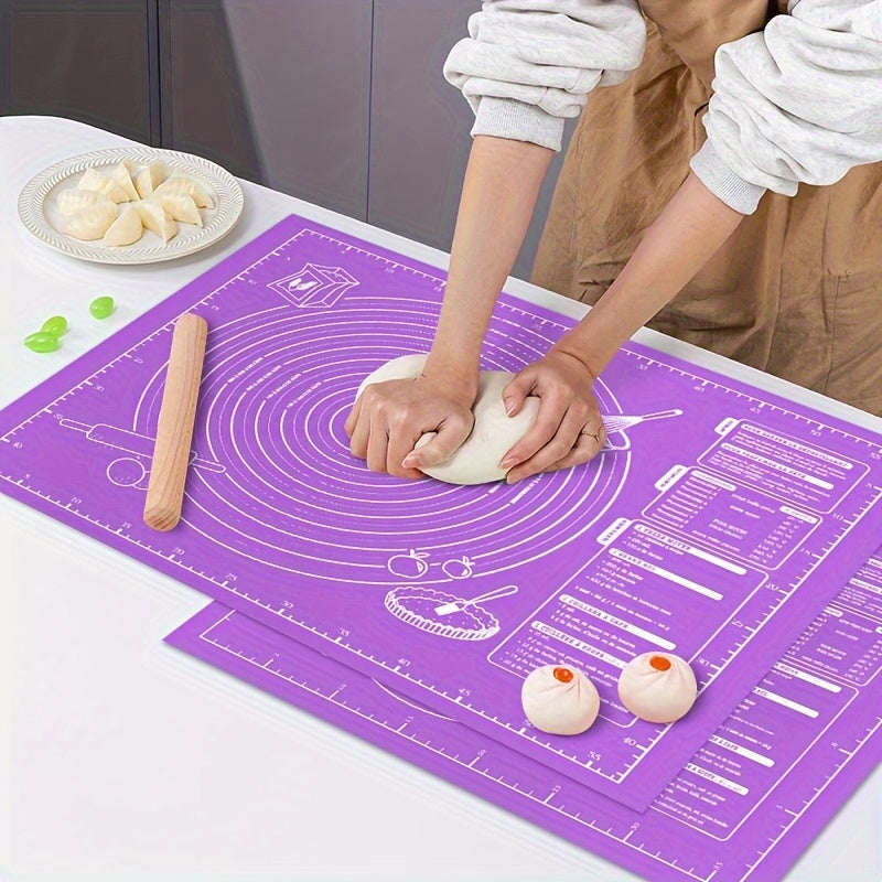 Extra-Thick Non-Stick Silicone Baking Mat for Dough Pastry and Noodles