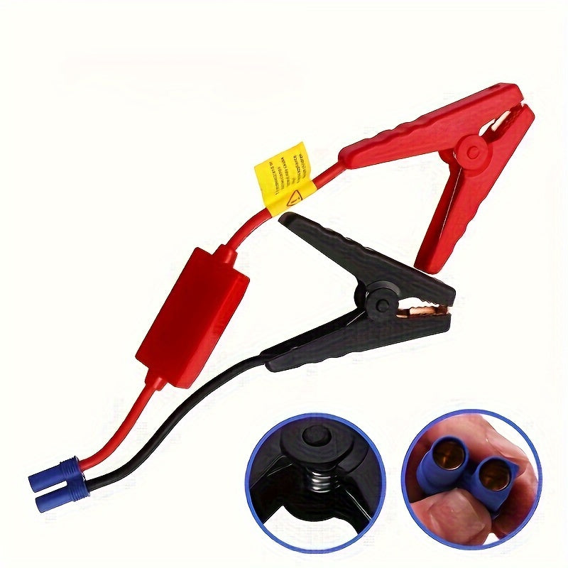 Emergency Car Battery Starter Clips, Durable, Quick Jump Start, Non-Rechargeable