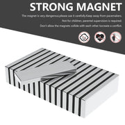 Set of 5 Neodymium Magnets 60x20x5mm for Crafting and DIY Projects