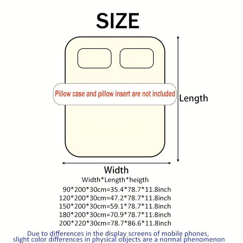 Полосатая тюль кровати из плотного полиэстера жаккард, моющаяся, для кроватей до 29 см