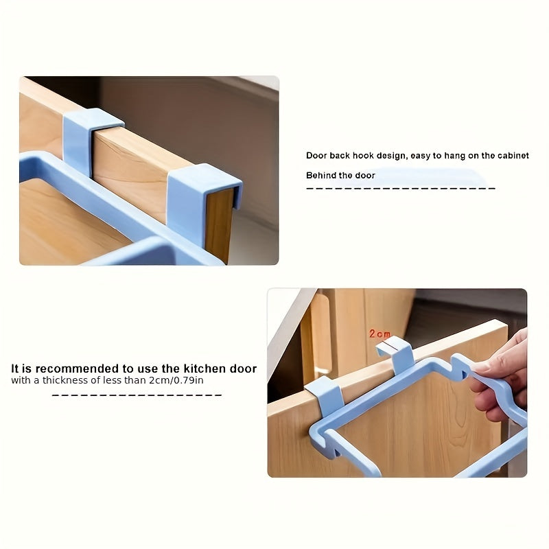 Durable Plastic Storage Rack for Dorms Bathrooms and Kitchens Organizer for Trash Bags Towels and Groceries