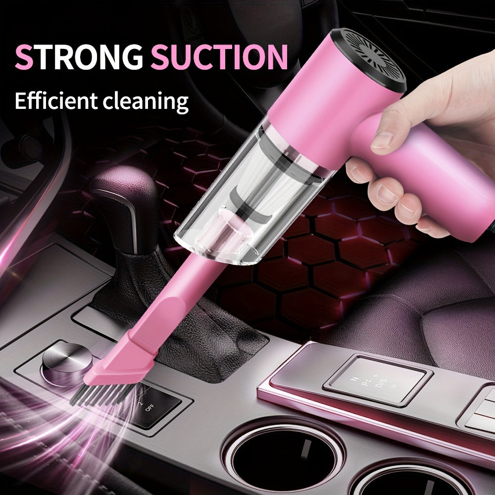 Car Vacuum Cleaner Handheld 12V Corded Pet Hair Removal Small Dust Remover