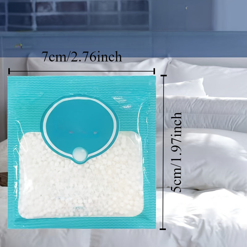 4 ta Paket Namlikni O'zlashtiruvchi Sumkalar, shkaf, chizma, poyabzal, ko'k, Damp Rid, quritish