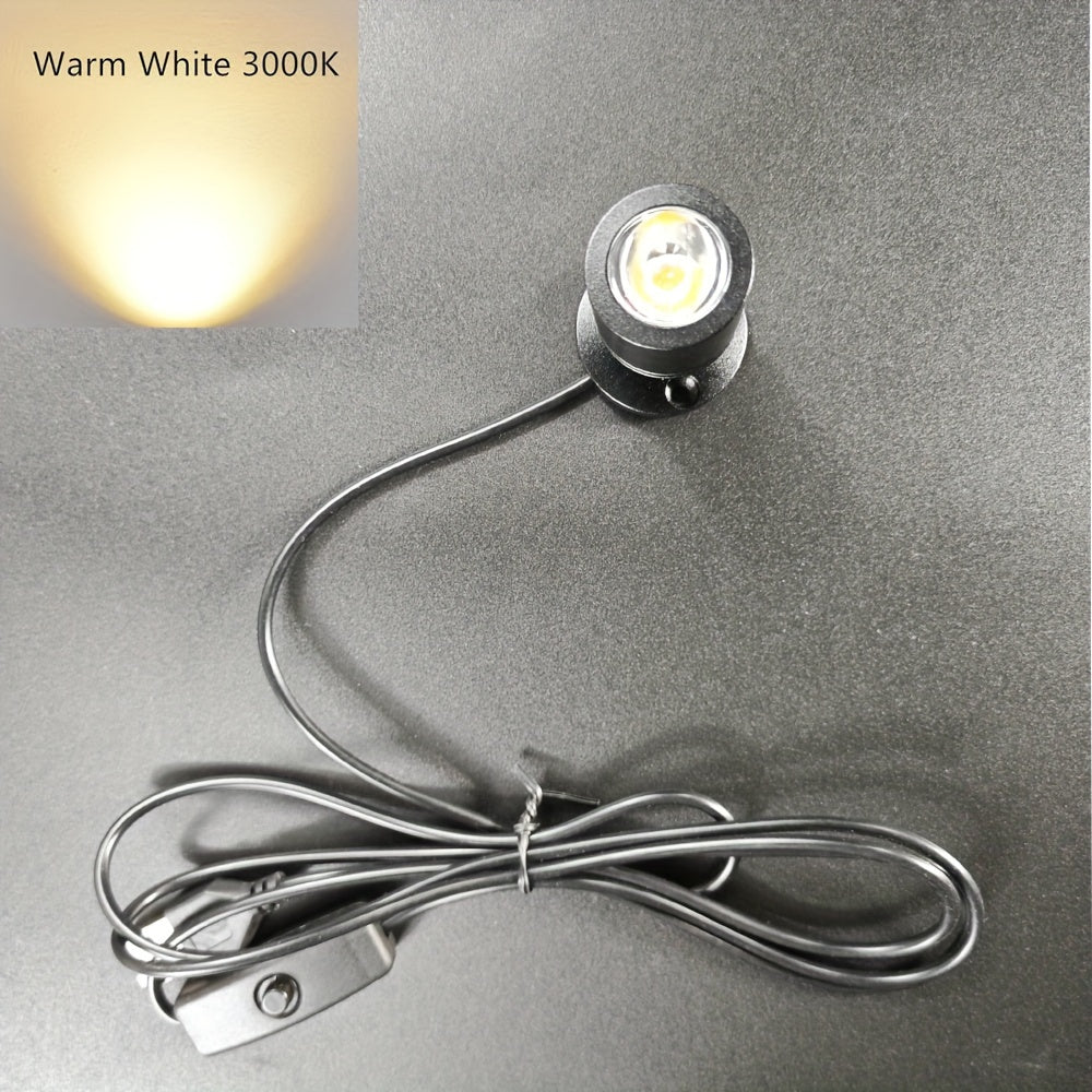 Mini USB LED Spotlight Indoor Accent Lighting Energy Efficient Switch Controlled